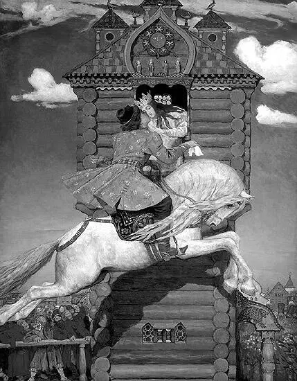 ВМ Васнецов Сивкабурка Фрагмент 1926 г Когда сивкабурка бежит к - фото 394