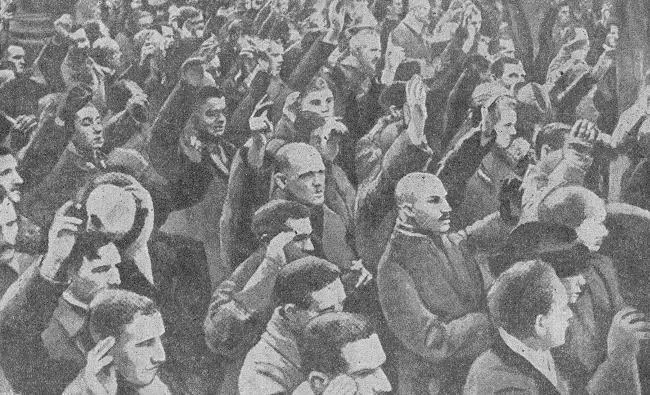Собрание союза Спартак 1918 год Баварская социалдемократия с самого начала - фото 7