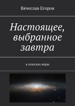 Вячеслав Егоров - Настоящее, выбранное завтра. В поисках веры