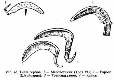 Но некоторые особенности материала с Украины Трансильвании и Болгарии среди - фото 16