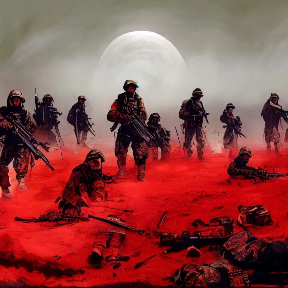 Аскарнистан Страна укутанная одеялом смерти с красной будто кровь землёй - фото 1