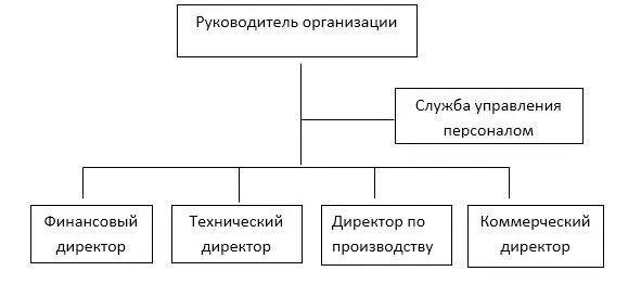 Преимуществом данного варианта является близость кадровой службы ко всем сферам - фото 10