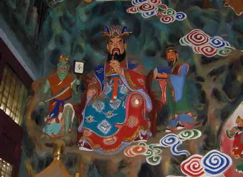 Судья десятого зала храм Синшаньсы г Сиань пров Шэньси СИСТЕМА ДЕСЯТИ - фото 35
