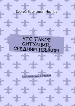 Сергей Иванов - Что такое ситуация, средним языком. Часть всей книги о ситуации