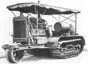 Рис 12 Полугусеничный трактор Холт75 Обуховский завод Петроград 1919 г - фото 13