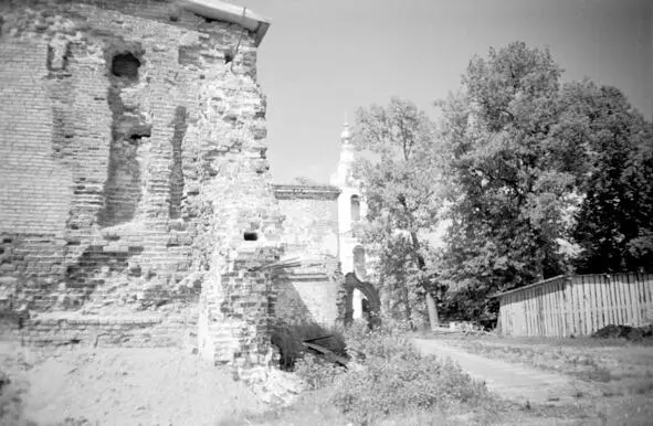 Территория восстанавливающегося Адрианова монастыря За деревянным сараем - фото 13