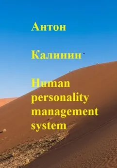 Антон Калинин - Human personality management system