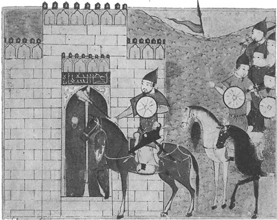 Монголы под командованием Самухибагатура осаждают Чжунду Помост с гробом - фото 14