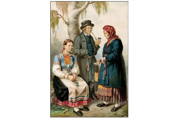 Ингерманладцы рис К Хунс 1862 г 243 с63 Ингерманландцы до начала ХХ - фото 14