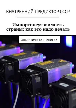 Внутренний Предиктор СССР - Импортонеуязвимость страны: как это надо делать. Аналитическая записка