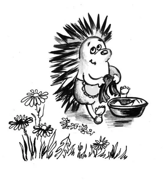 SCENE III SETTING A green meadow in the forest The birds sing HEDGEHOG - фото 12