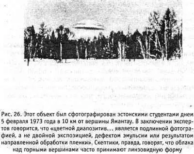Два месяца спустя 24 ноября 1974 года эстонский уфолог Юри Лина сам увидел - фото 26