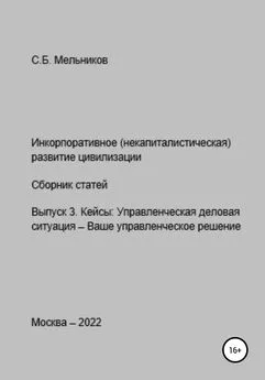 Сергей Мельников - Инкорпоративное (некапиталистическое) развитие цивилизации. Сборник статей. Выпуск 3. Кейсы: Управленческая деловая ситуация-Ваше управленческое решение