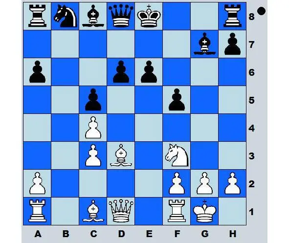 Решение 1Bf5 ef 2Qd5 Ra7 3 Re1 Kf8 4 Rb1 Bc3 5 Bh6 Bg7 6 Bg5 Bf6 7 - фото 1