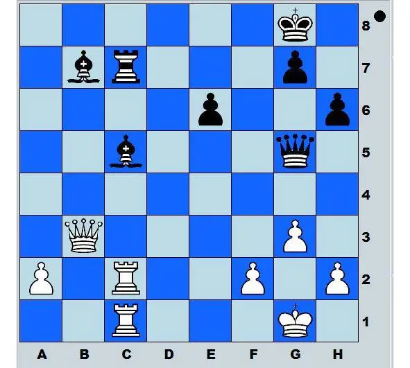 Решение 1 Bf2 Kf2 2 Qf5 Kg1 3 Qе4 Qв7 4 Rв7 Слон 12 Решение 1 - фото 11