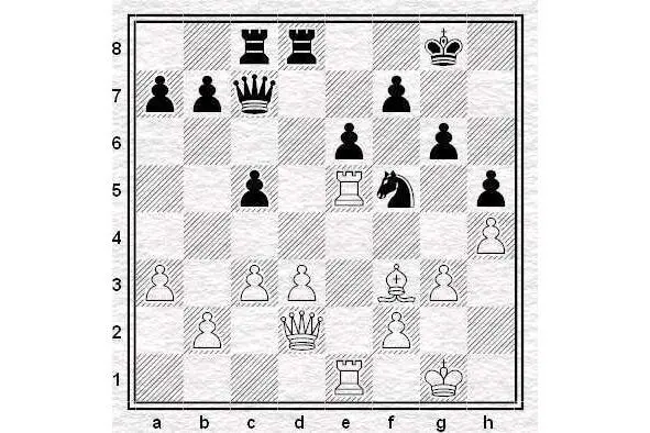 Решение 1Bh5 gh 2 Rf5 еf 3 Qg5 Kf8 4 Qf6 Kg8 5 Rе7 Qе7 6 Qе7 Rd3 7 Qg5 - фото 13