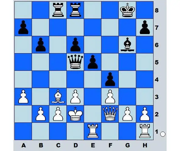 Решение 1Bd3 2 cd Rc3 Rd1 Rc3 bc Bc2 Kc1 Cd1 3 Kc3 Rc8 bc Qa2 - фото 2