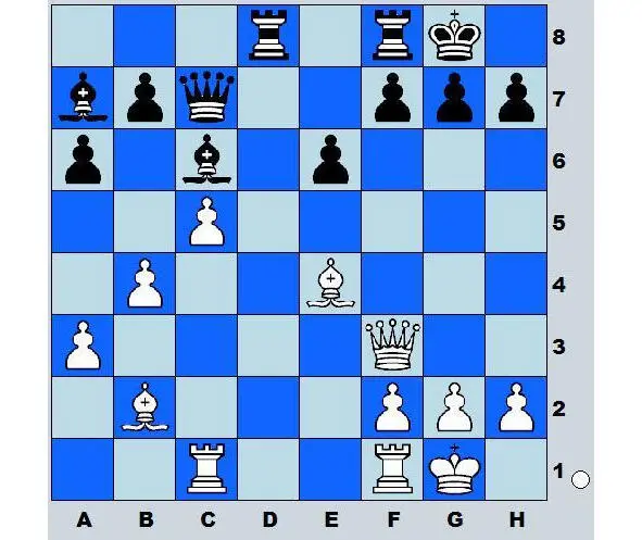 Решение 1Bh7Kh7 2 Qh5Kg8 3 Bg7 Kg7 Bg7 f5 Qh8 Kf7 Bf8 Bb8 Qg7 Ke8 Qc7 - фото 8