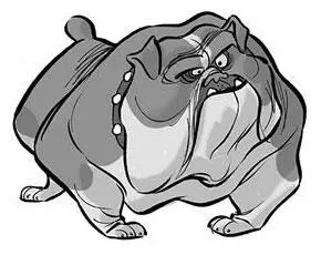 Пёс Кошмар Бульдог инспектора Рампье мощный толстопуз Честно говоря псина - фото 16