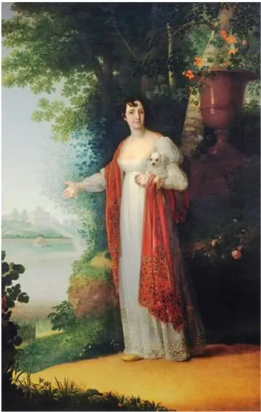 Портрет ДА Державиной В Боровиковский 1813 г В феврале 1784 г пока - фото 54