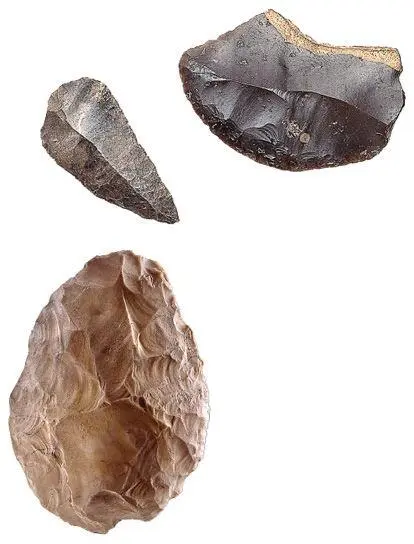 Каменные орудия 3 Кремниевые инструменты из ЛеМустье Франция 40 00050 000 - фото 11