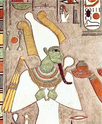 Осирис 19 Рельеф с изображением Осириса из гробницы Хоремхеба Новое царство - фото 23