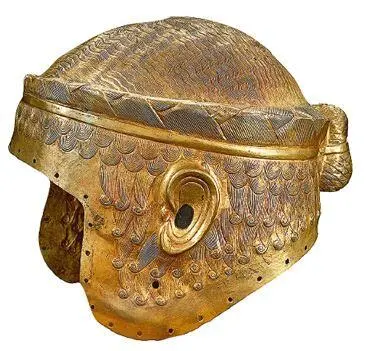 Золотой шлем 22 Золотой шлем из Ура Ирак 2450 г до н э Iraq Museum - фото 26