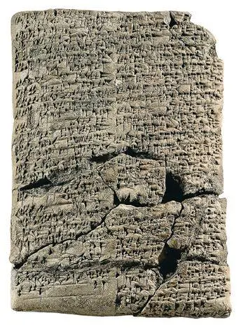 Глиняная табличка с клинописью 24 Табличка с клинописным текстом пролог к - фото 28