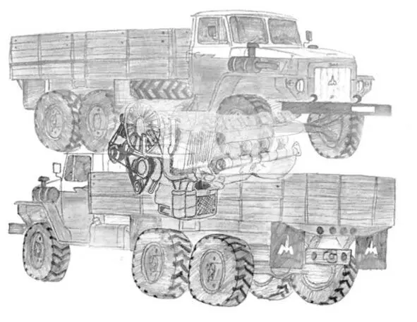 Рисунок на тему Урал377 с дизелем Deutz Глава 3 Испытания Испытания и - фото 5