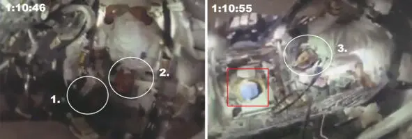 Космонавт 1 и 2 находились слева от оператора Космонавт номер 3 находился - фото 52