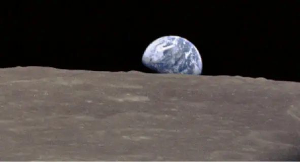 Фотография НАСА AS8142392 2127 декабря 1968 г Высоко наклонный вид - фото 8