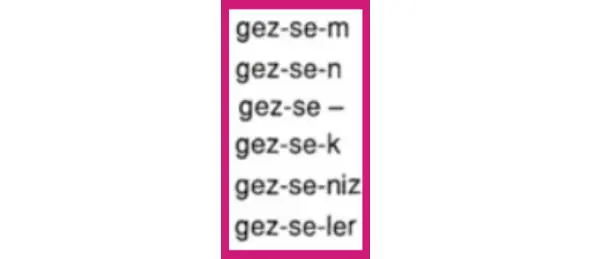 Bu şey мн ч родительный падеж gerçek исходный падеж kanat - фото 65