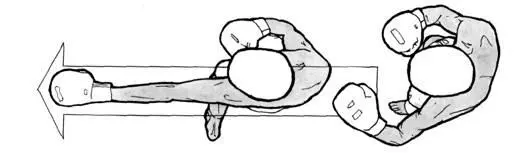 Execution Body weight is transferred to the front leg left shoulder turns to - фото 41