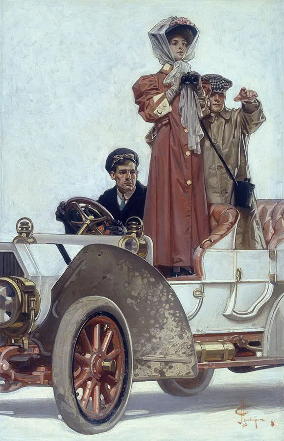Пабло Пикассо на своей картине Женщина в накидке 1901 изображает модное - фото 93