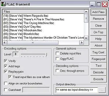 Наконец последний телодвиг компрессирование в формат WavPack Подобно FLAC - фото 122