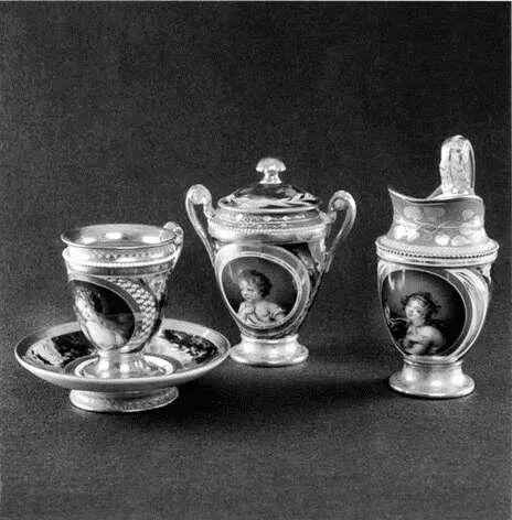 Сервиз Бусы 1830 Фарфор из фондов музеяусадьбы Архангельское Для - фото 66