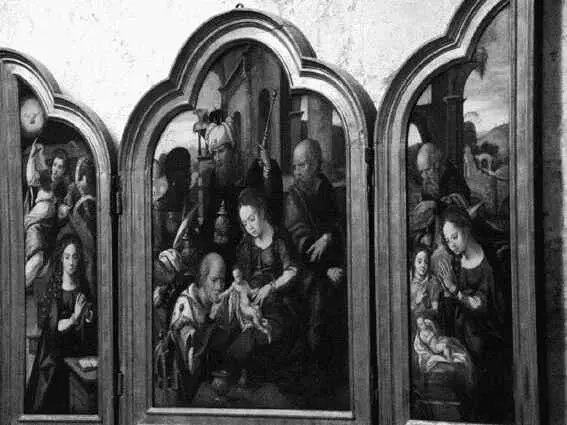 Стефан Лохнер Поклонение Волхвов триптих К началу XIV века Кёльн все еще - фото 147