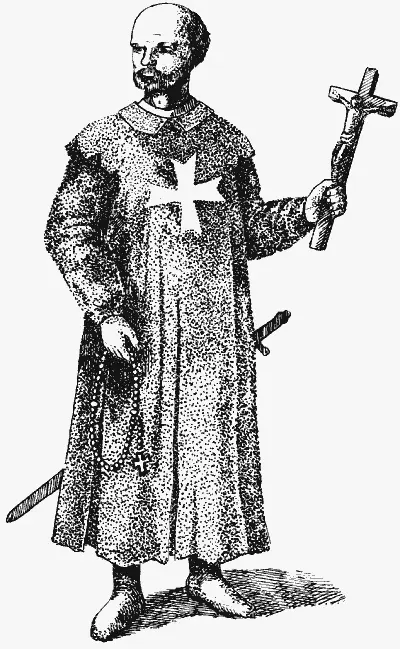 Рыцарьгоспитальер в иерусалимскую пору существования ордена При Жераре рыцари - фото 30