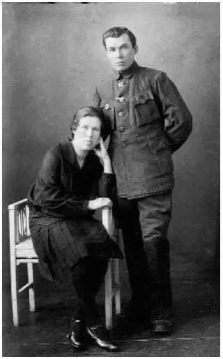 Августа Васильевна и Иван Дмитриевич Черных в ссылке под Туруханском 1931 - фото 12