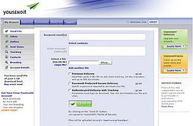 Адрес wwwyousenditcom Интерфейс английский Платные версии обладают - фото 32