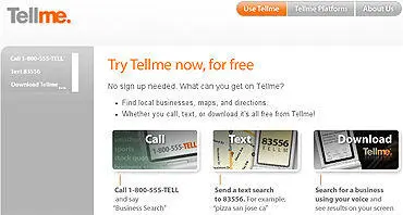 Адрес wwwtellmecom Интерфейс английский Аналоги Goog411 Free411 Этот сервис - фото 38