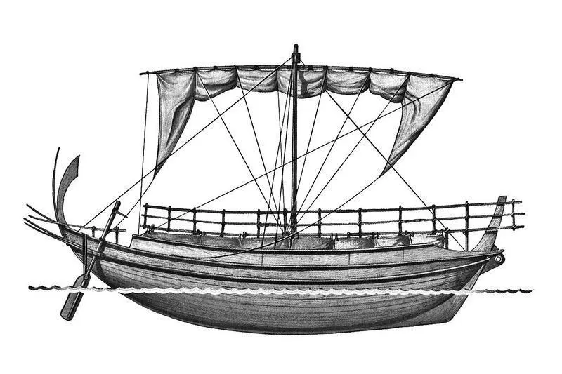 Древнегреческое торговое судно Римский военный корабль Глава 2 Русь - фото 2