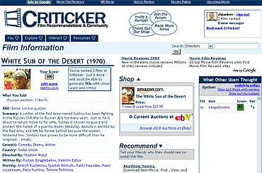 Адрес wwwcritickercom Интерфейс английский Кириллица не поддерживается Кто из - фото 54
