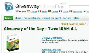 Адрес wwwgiveawayofthedaycom Интерфейс английский Все программы проверены на - фото 47
