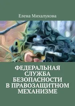 Елена Михалукова - Федеральная служба безопасности в правозащитном механизме