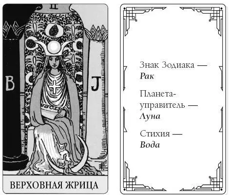 Перед нами карта 2 Верховная Жрица интереснейшая карта Как всегда - фото 5