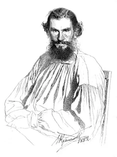 Портрет ЛН Толстого Художник ИН Крамской 1882 Два царя Лев Толстой и - фото 2