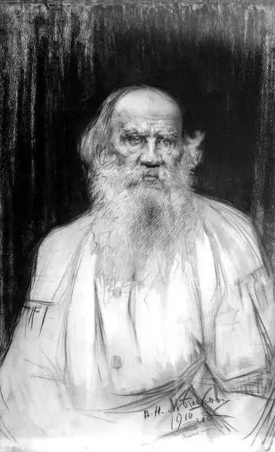 Портрет ЛН Толстого Ясная Поляна Художник ВН Мешков 1910 Пахарь Лев - фото 14