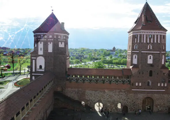 Мирский замок XVI век 2 Этюд Литва В серебристой долине разлилась - фото 1