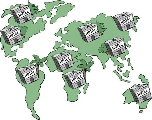 Всего в мире 800 тыс отелей и 17 млн номеров 3 млрд забронированных ночей в - фото 61
